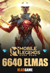 Mobile Legends: Bang Bang - 6640 Elmas